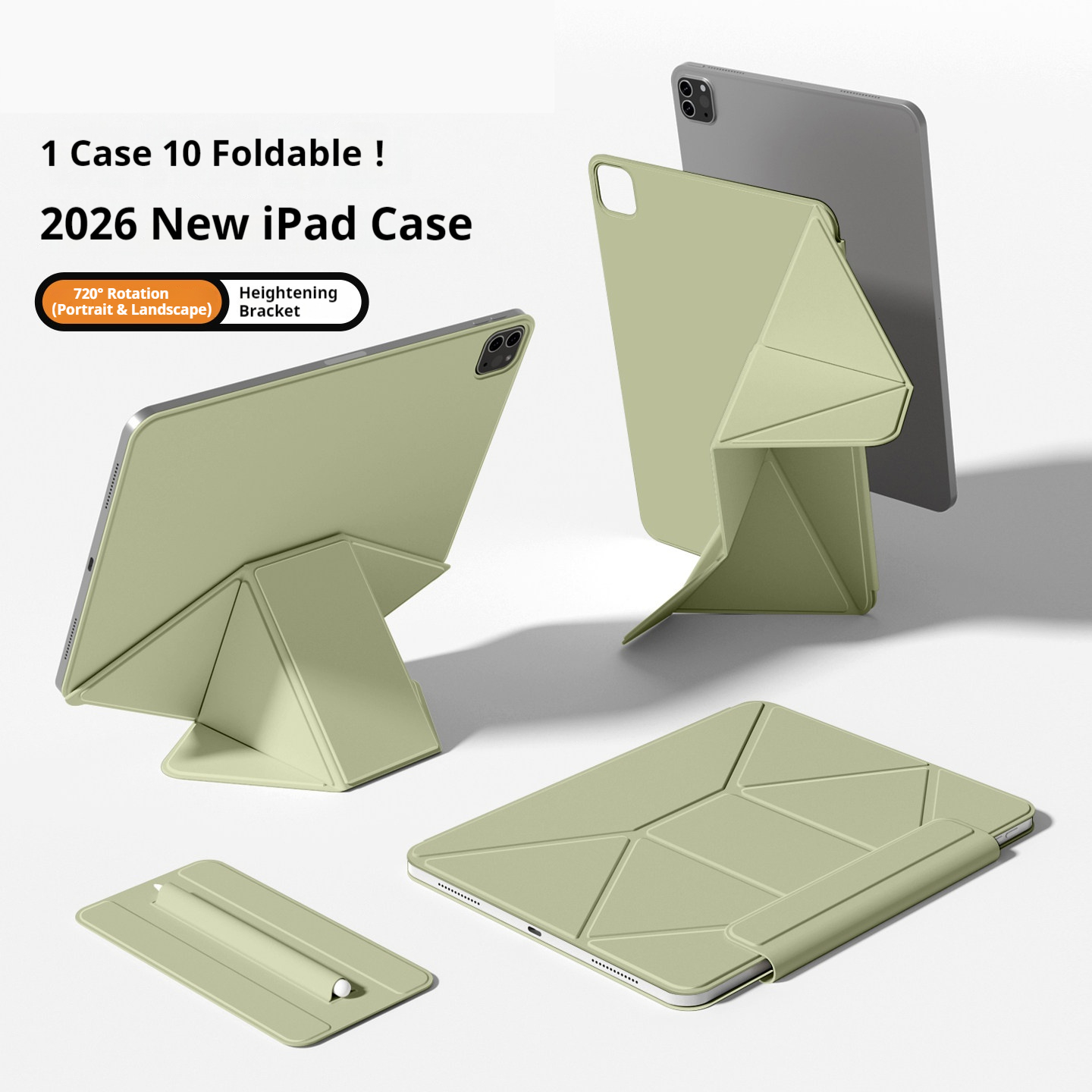 Ipad Cover Folio - iPad Air 5 Kılıfı A16 Manyetik