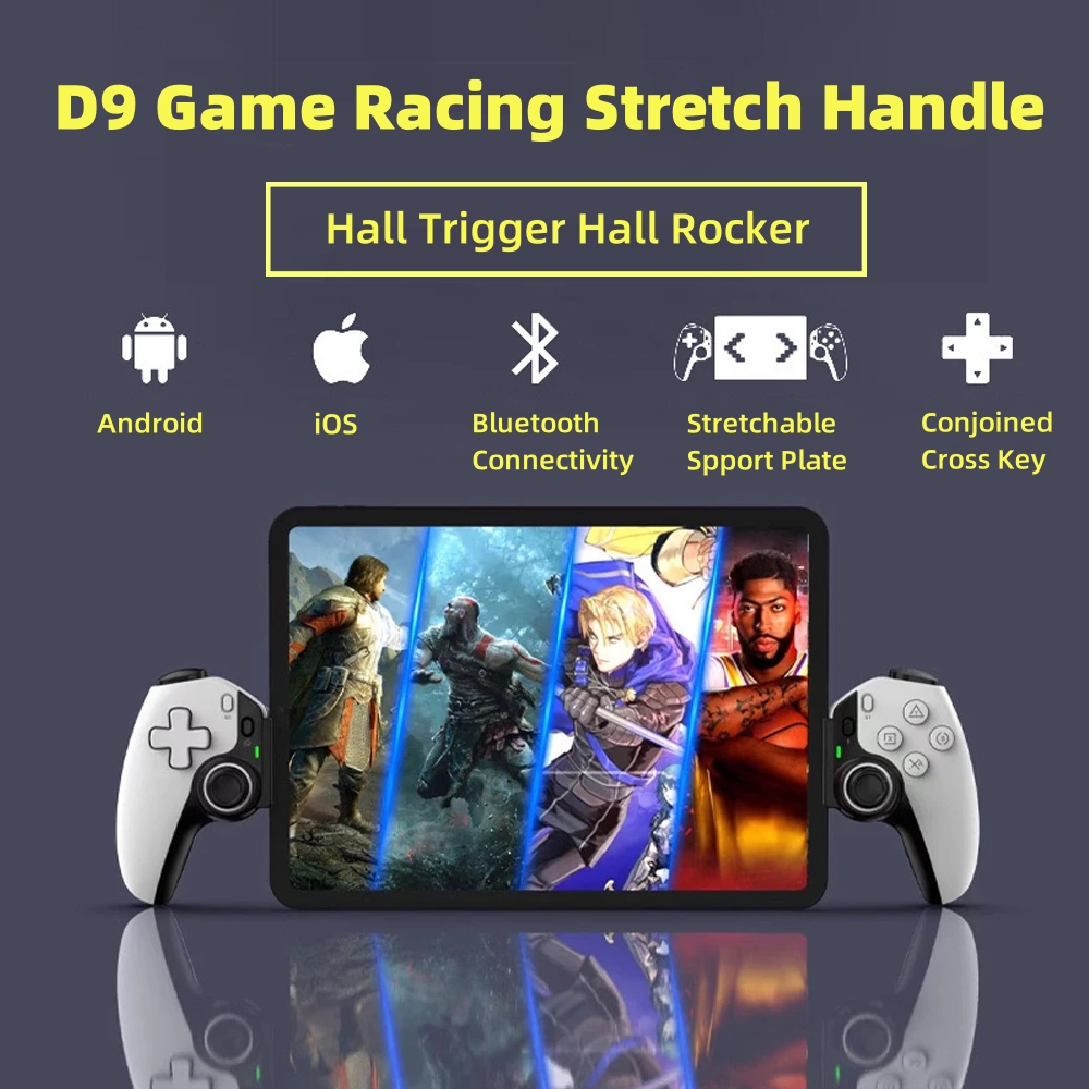Tablet Gaming Accessories - D9 Tablet Denetleyici Kablosuz Kolu Anahtarı