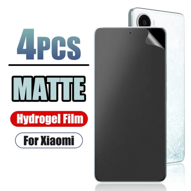 Screen Protector Matte - 4 Adet Mat Hidrojel Film POCO