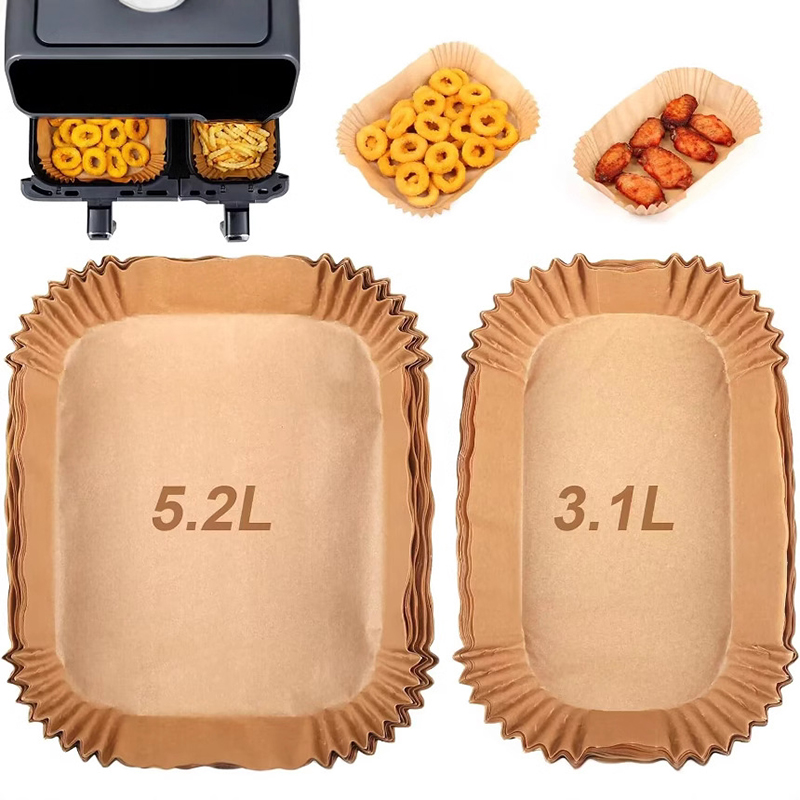 Hotwav Tablet Accessories - Dikdörtgen Hava Fritöz Kağıt Gömlekleri Tefal