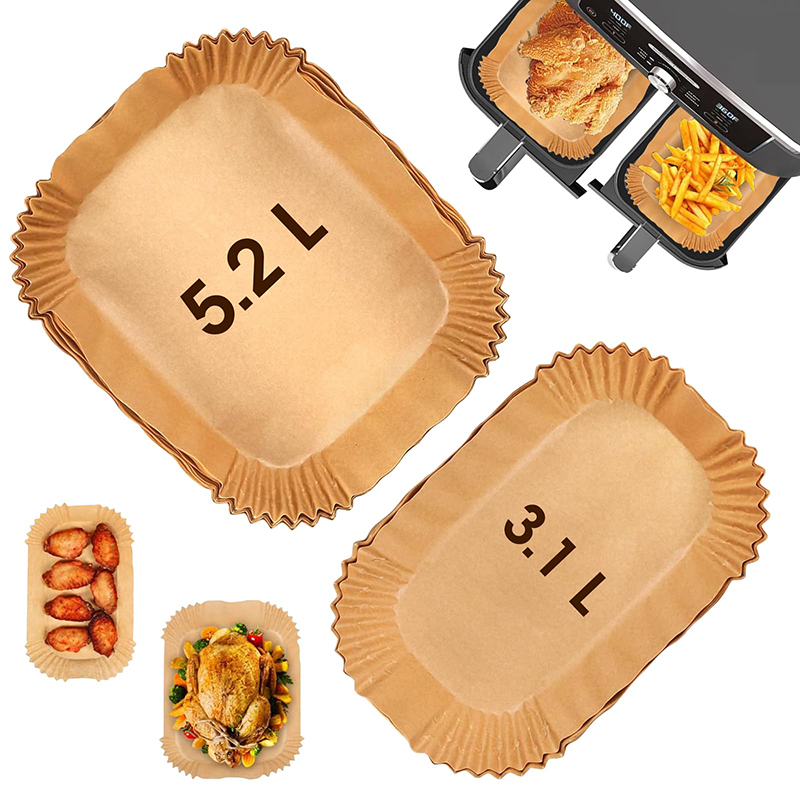 Hotwav Tablet Accessories - Dikdörtgen Hava Fritöz Kağıt Gömlekleri Tefal