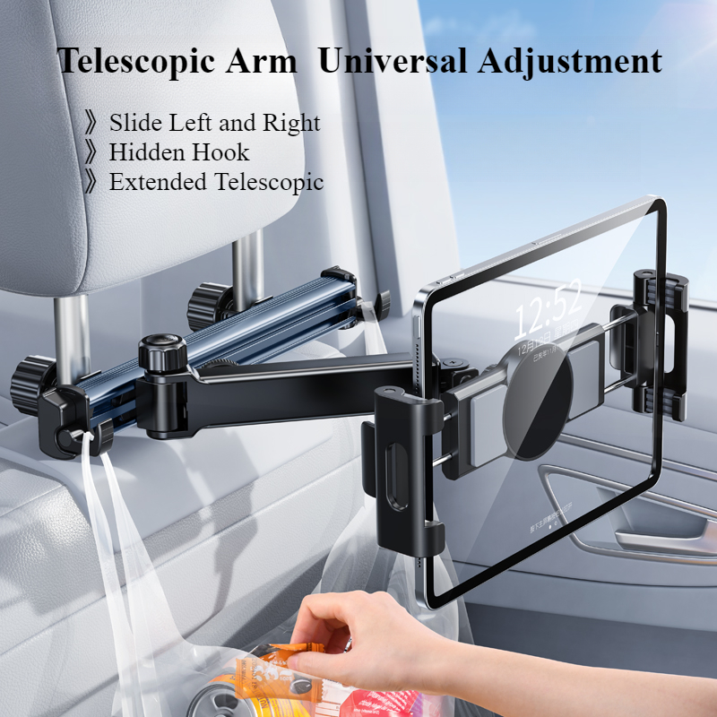 Trimble Tablet Accessories - Hipacool Teleskopik Araç Telefonu Tutucu Tablet