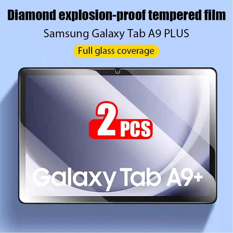 Samsung Tablet A9 Accessories - 2 adet HD çizilmeye dayanıklı 11