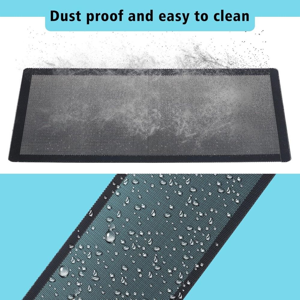 Tablet With All Accessories - Yeni PVC Toz Filtresi Kapağı Siyah