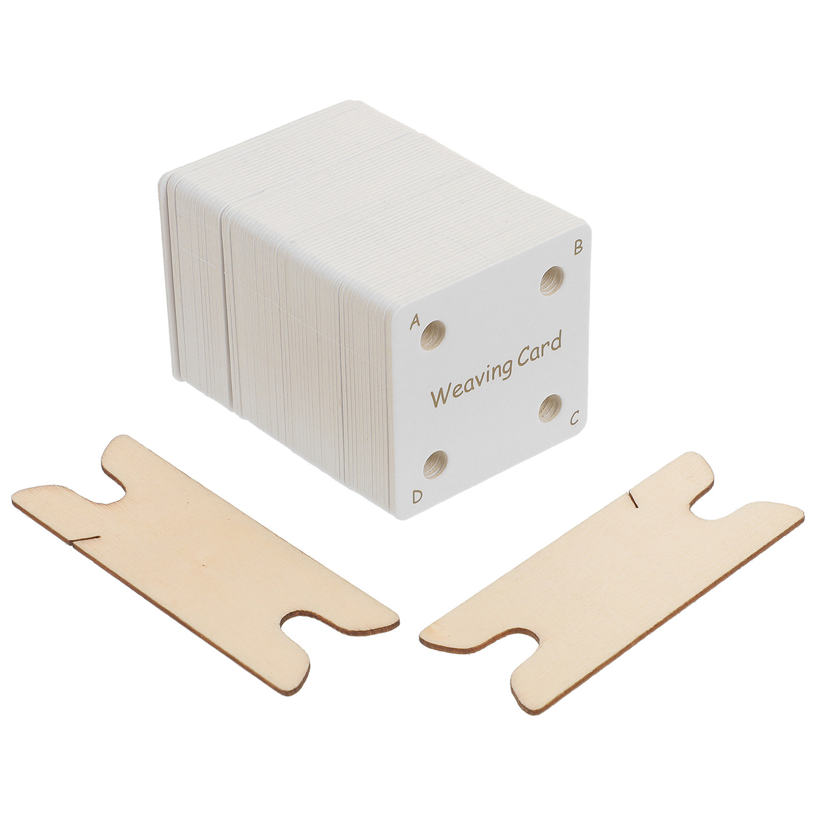 Tablet Weaving Accessories - 1 Set Kare Tablet Dokuma Kartları