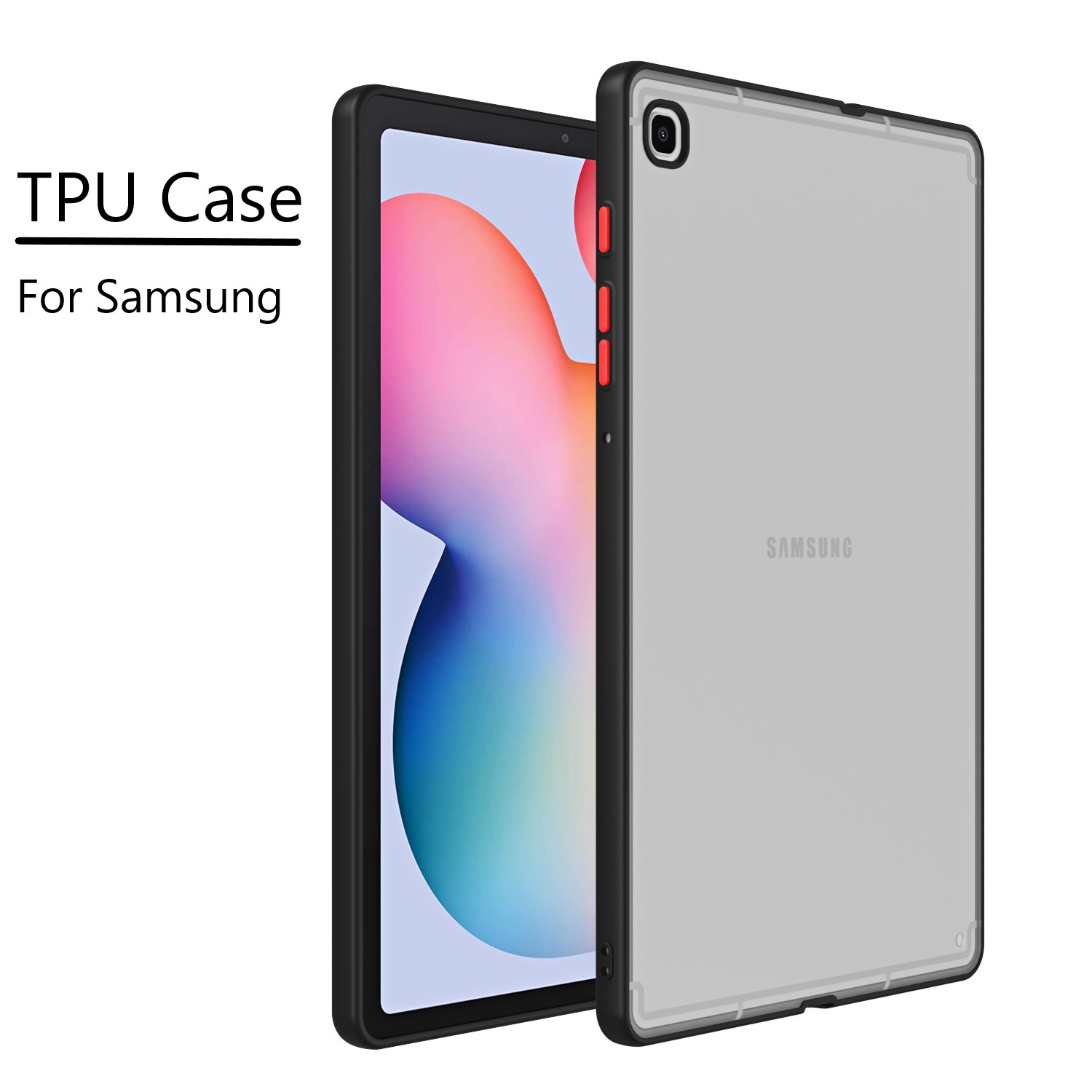 Samsung Tablet A9 Accessories - TPU Yumuşak Case Arka Samsung Galaxy