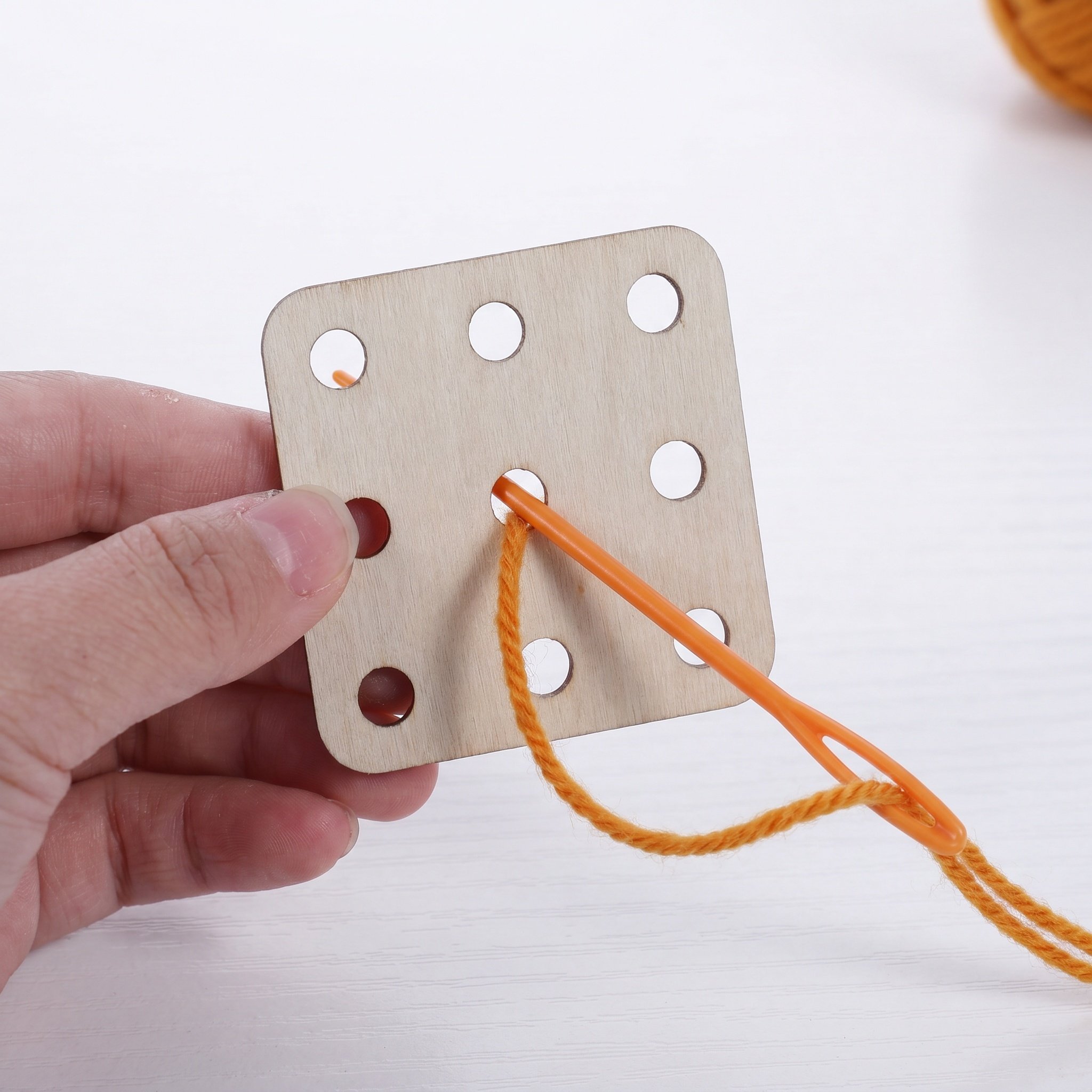 48 adet Ahşap Tablet Dokuma Ka - Tablet Weaving Accessories incelemesi ve fiyatı