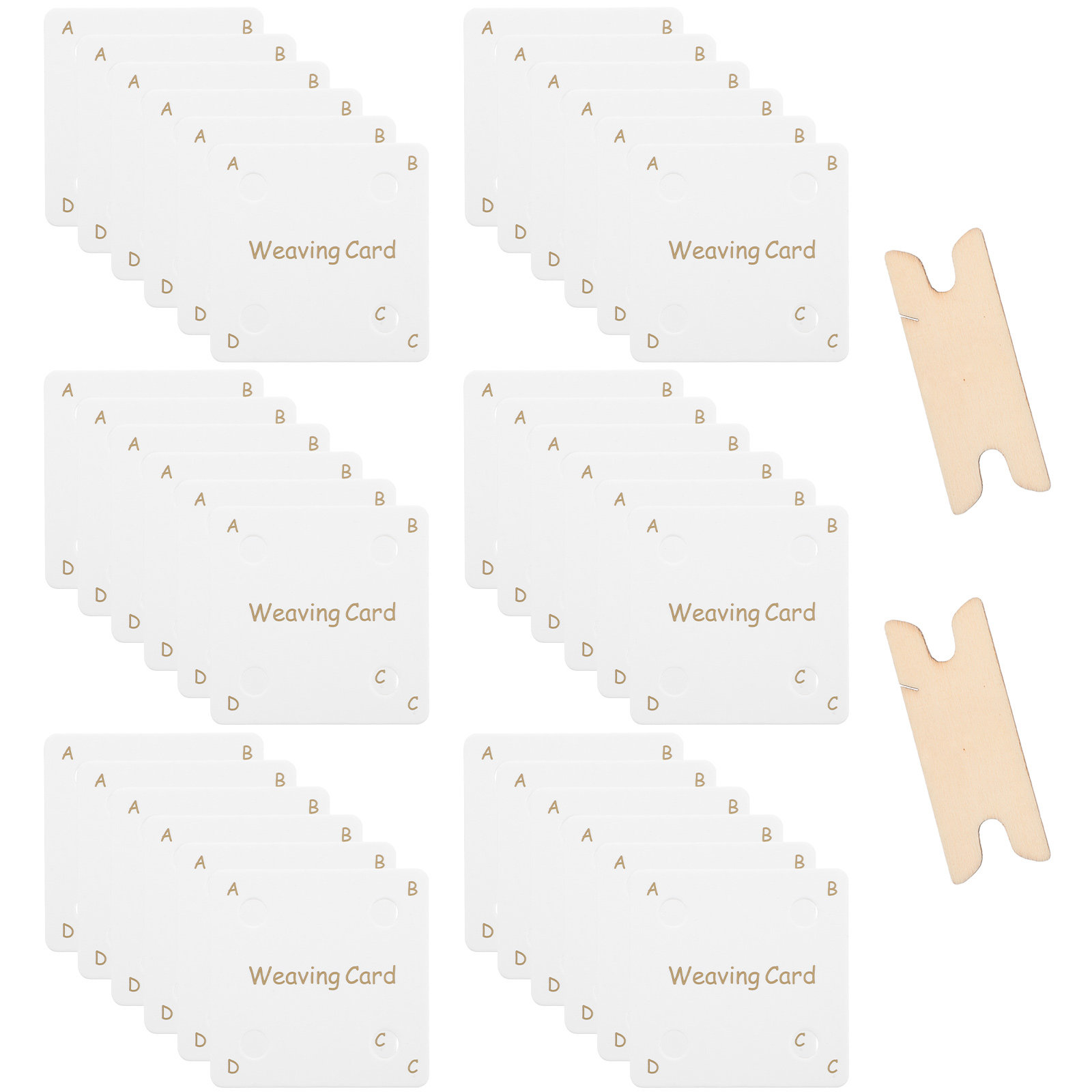 1 Set Kare Tablet Dokuma Kartl - Tablet Weaving Accessories incelemesi ve fiyatı