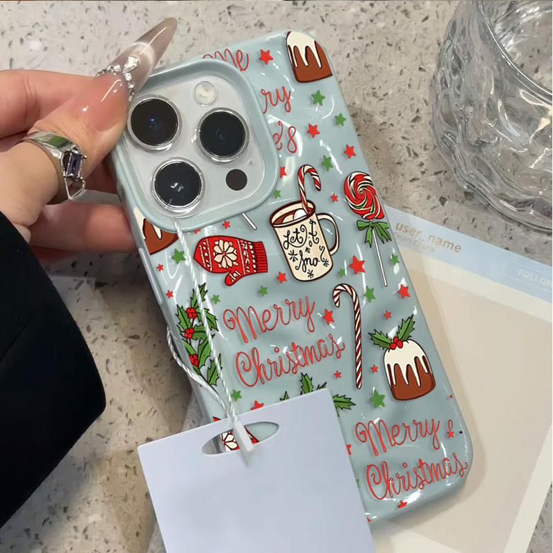 Sevimli Şenlikli Noel Desenli  - Apple Iphone 15 incelemesi ve fiyatı